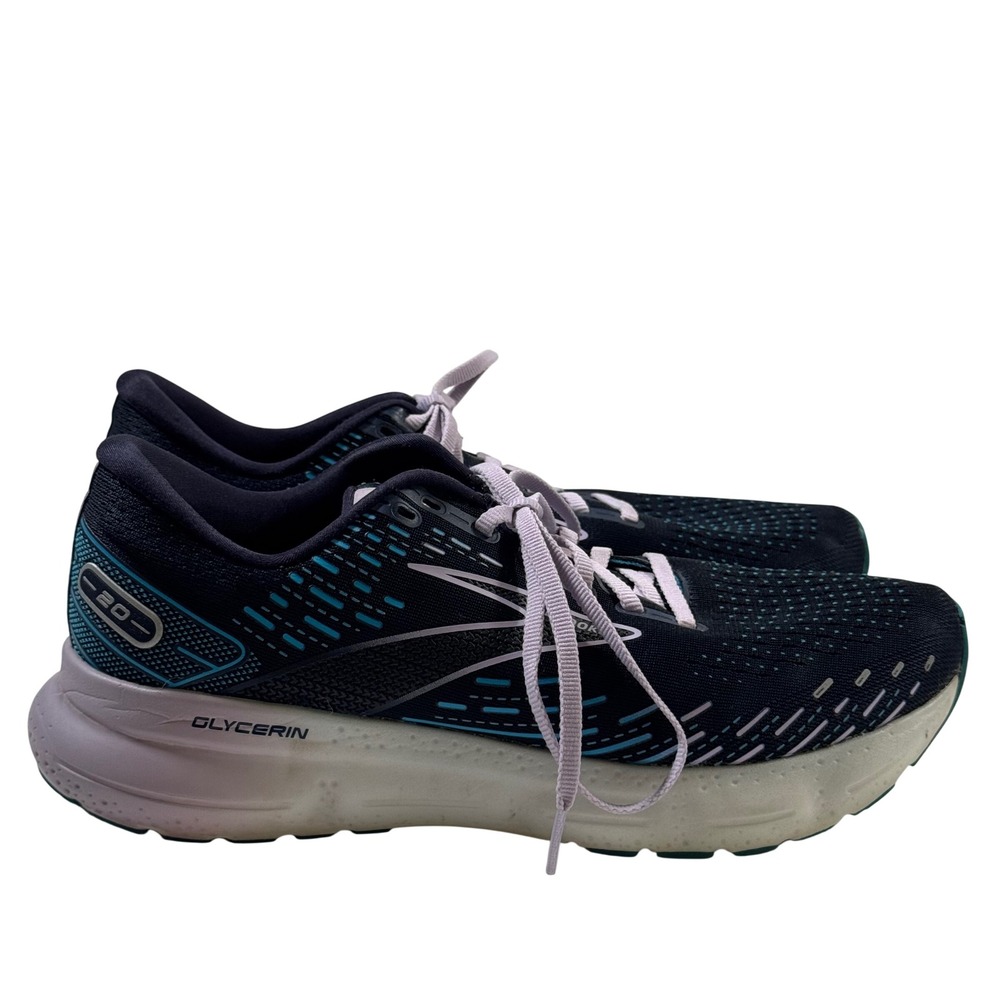 Brooks Glycerin 20 Running Shoes 11 Peacoat Ocean Pastel Lilac 1203691B499